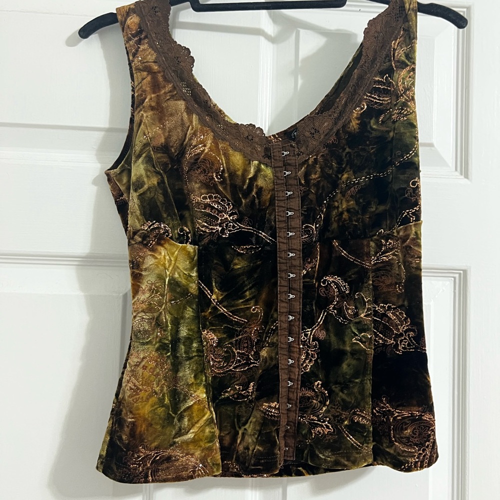 Vintage corset top